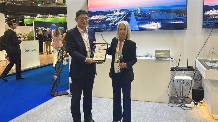 全球首张 | 必维集团授予远景能源可再生氨认证证书